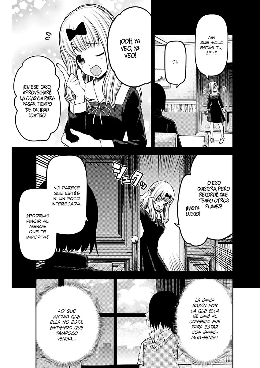 Kaguya-sama wa Kokurasetai: Tensai-tachi no Renai Zunousen (2015) - Capítulo 244 - Página 4 - LectorTMOo