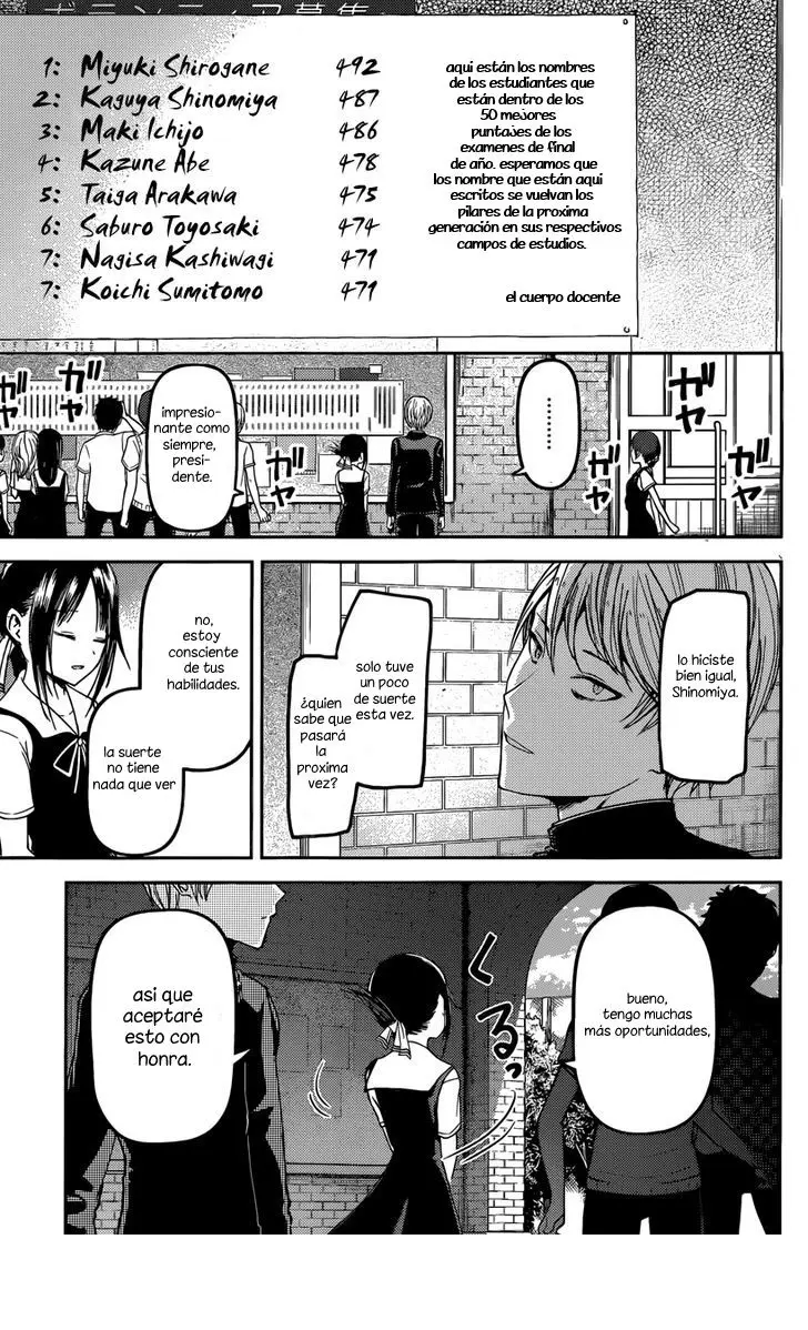 Kaguya-sama wa Kokurasetai: Tensai-tachi no Renai Zunousen (2015) - Capítulo 31 - Página 12 - LectorTMOo
