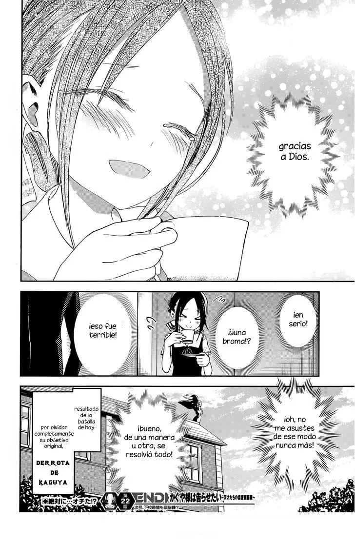 Kaguya-sama wa Kokurasetai: Tensai-tachi no Renai Zunousen (2015) - Capítulo 32 - Página 15 - LectorTMOo