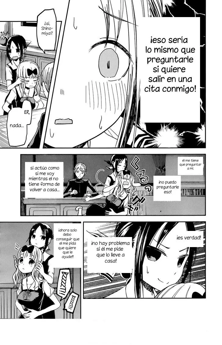 Kaguya-sama wa Kokurasetai: Tensai-tachi no Renai Zunousen (2015) - Capítulo 33 - Página 5 - LectorTMOo
