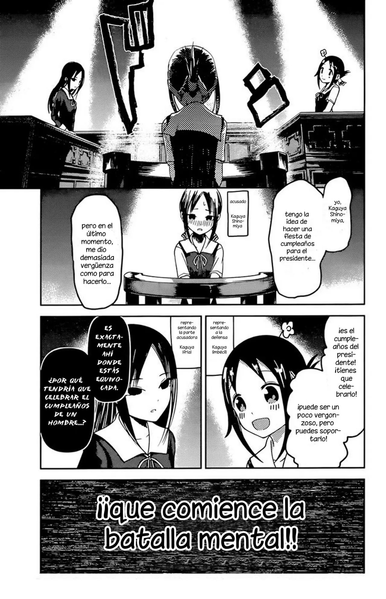 Kaguya-sama wa Kokurasetai: Tensai-tachi no Renai Zunousen (2015) - Capítulo 53 - Página 7 - LectorTMOo