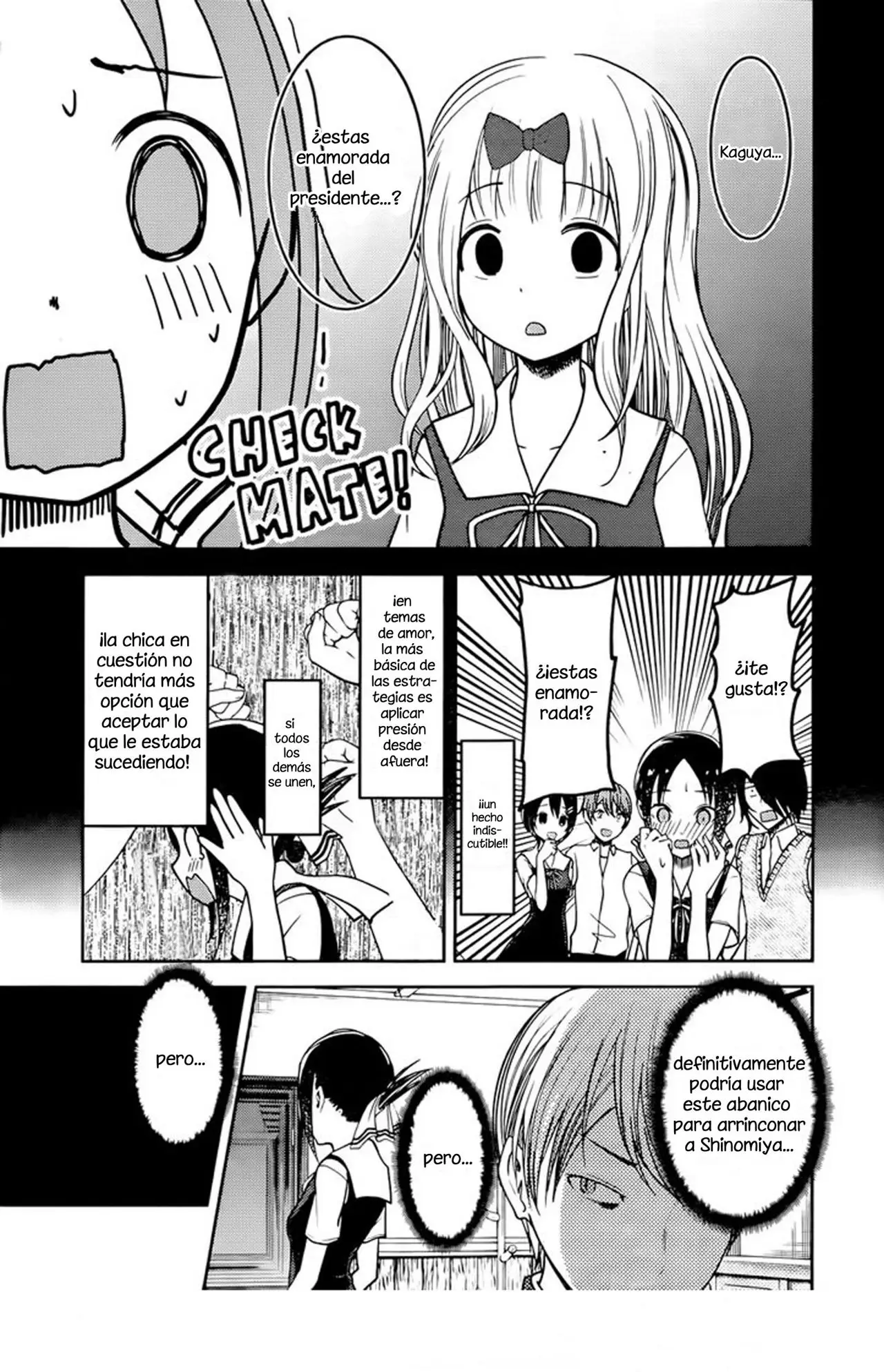 Kaguya-sama wa Kokurasetai: Tensai-tachi no Renai Zunousen (2015) - Capítulo 54 - Página 5 - LectorTMOo