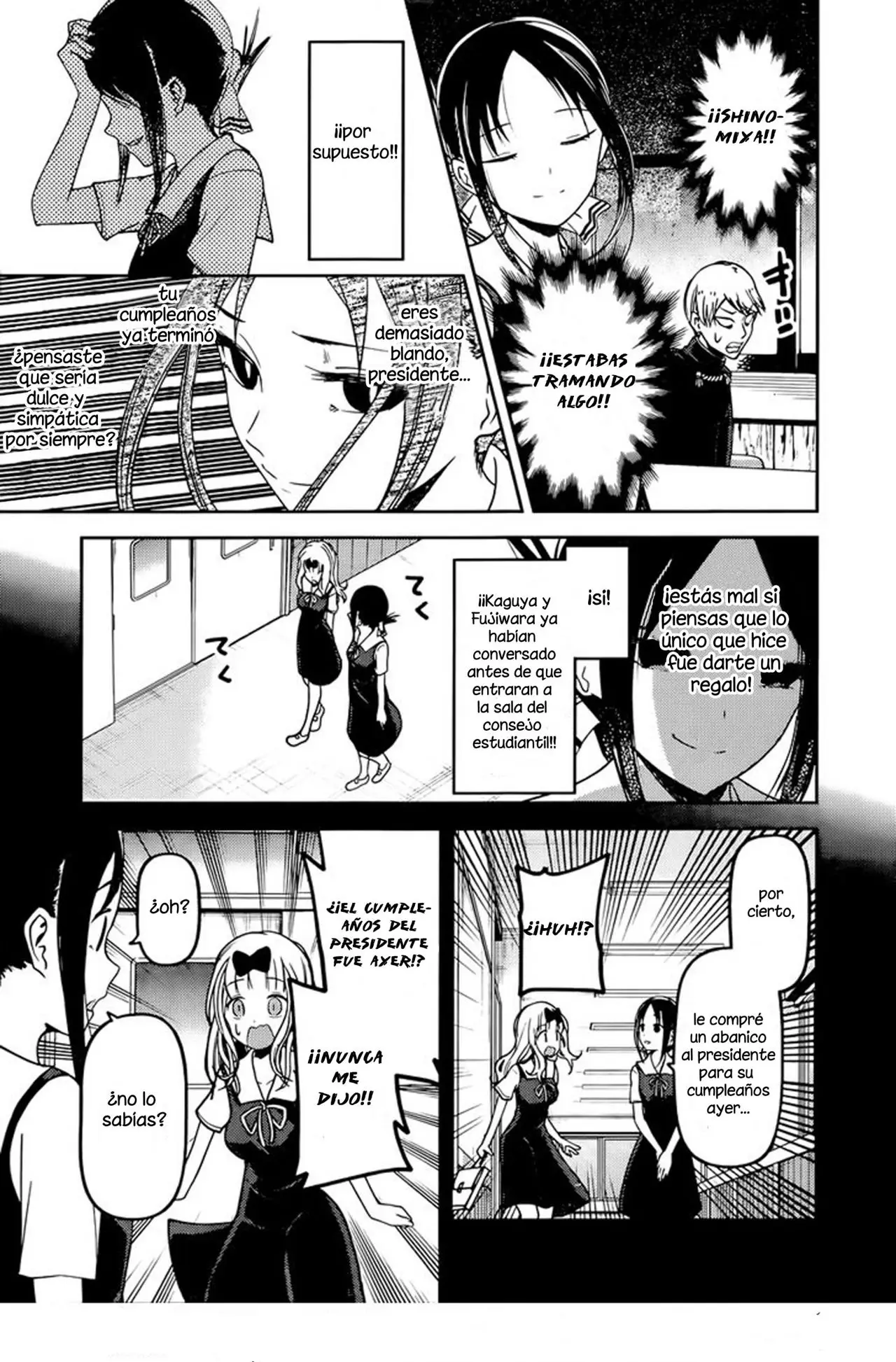 Kaguya-sama wa Kokurasetai: Tensai-tachi no Renai Zunousen (2015) - Capítulo 54 - Página 9 - LectorTMOo