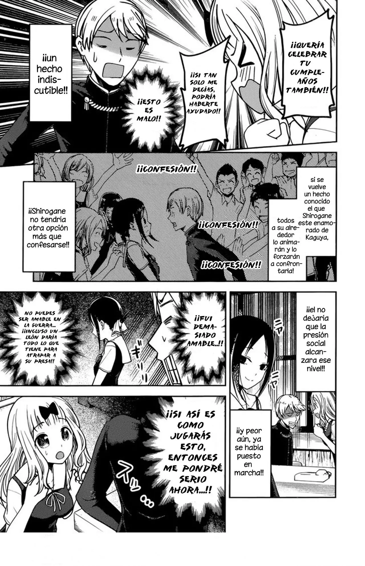 Kaguya-sama wa Kokurasetai: Tensai-tachi no Renai Zunousen (2015) - Capítulo 54 - Página 11 - LectorTMOo