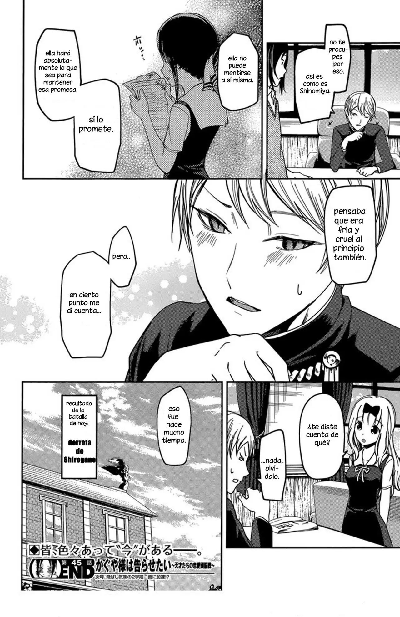 Kaguya-sama wa Kokurasetai: Tensai-tachi no Renai Zunousen (2015) - Capítulo 55 - Página 18 - LectorTMOo