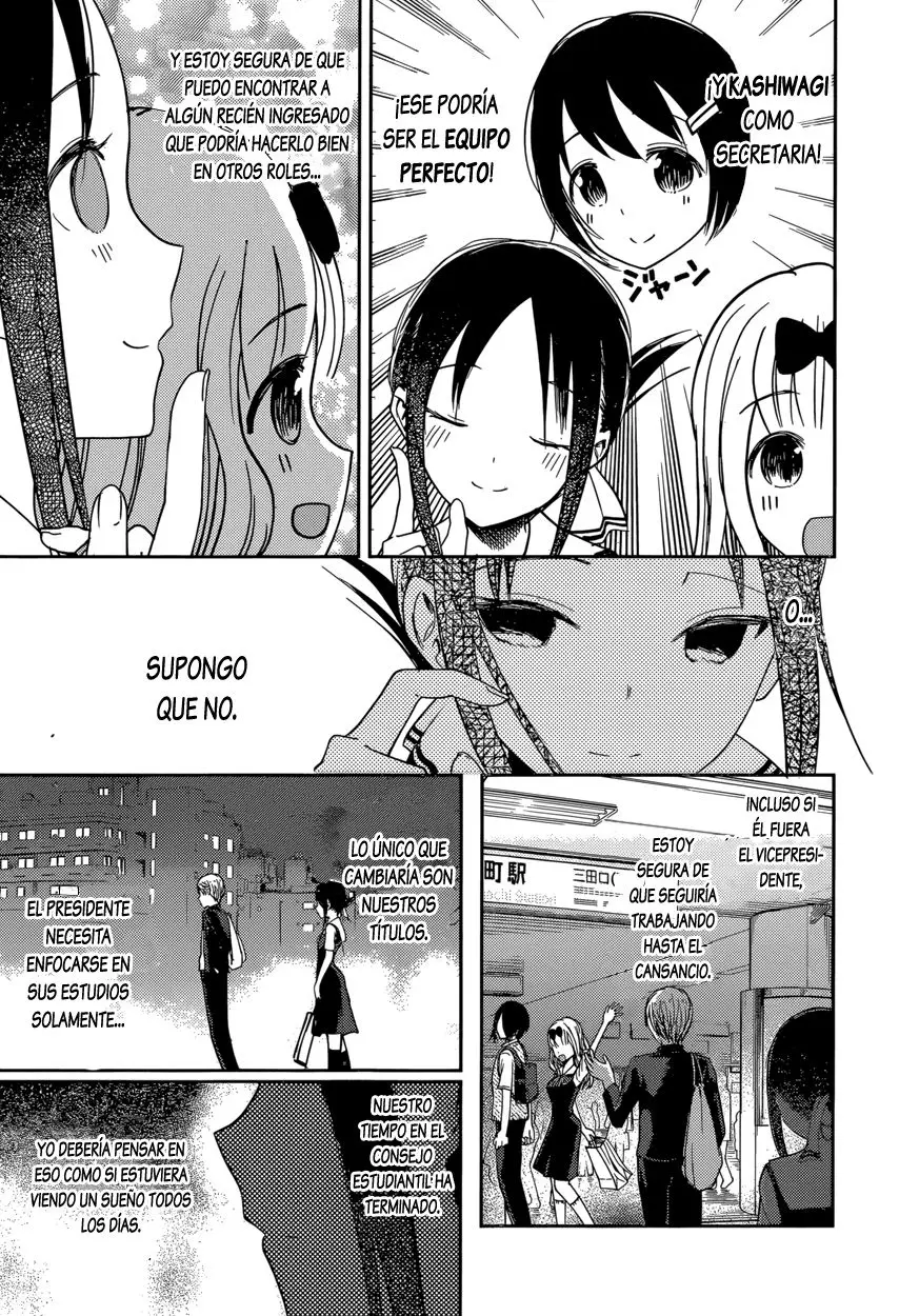 Kaguya-sama wa Kokurasetai: Tensai-tachi no Renai Zunousen (2015) - Capítulo 60 - Página 11 - LectorTMOo