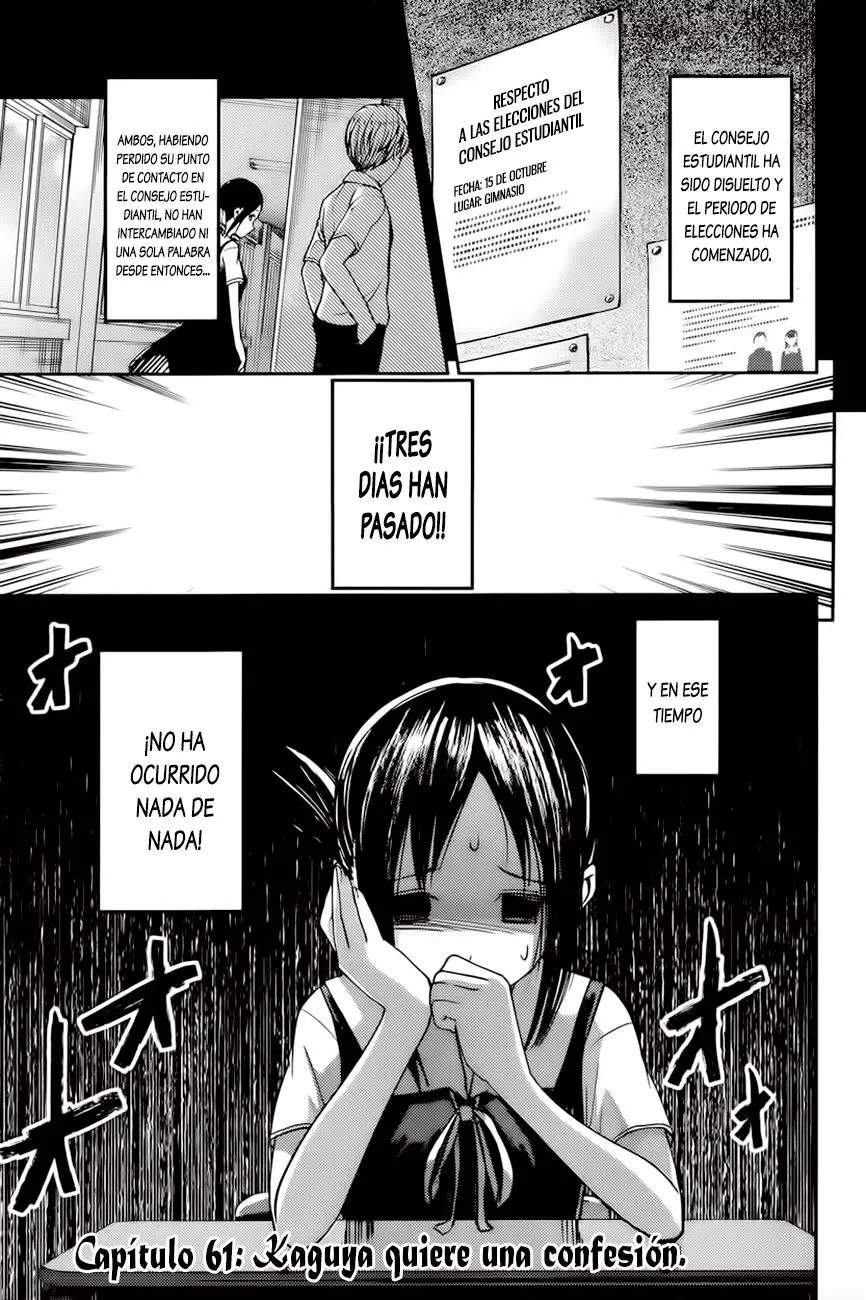 Kaguya-sama wa Kokurasetai: Tensai-tachi no Renai Zunousen (2015) - Capítulo 61 - Página 4 - LectorTMOo