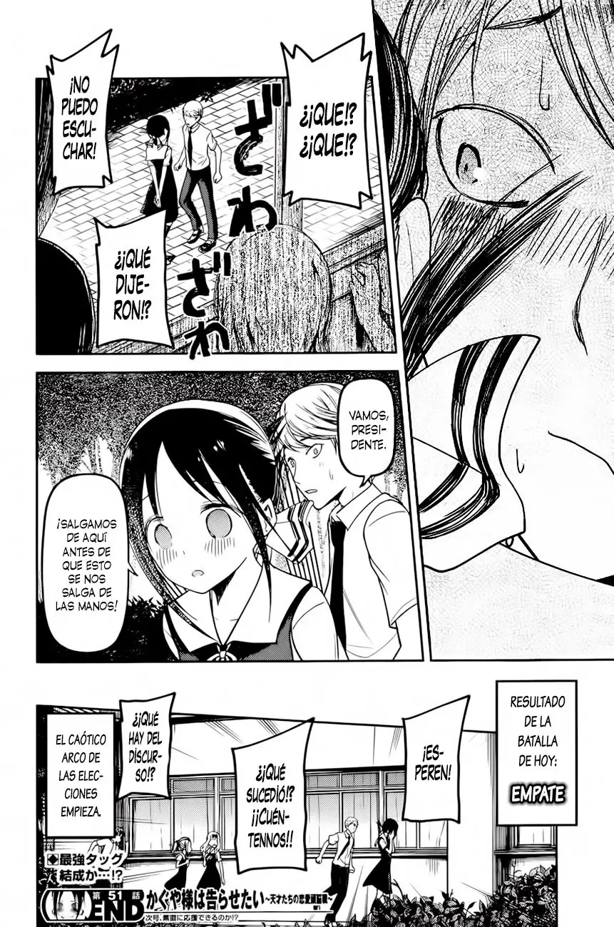 Kaguya-sama wa Kokurasetai: Tensai-tachi no Renai Zunousen (2015) - Capítulo 61 - Página 23 - LectorTMOo