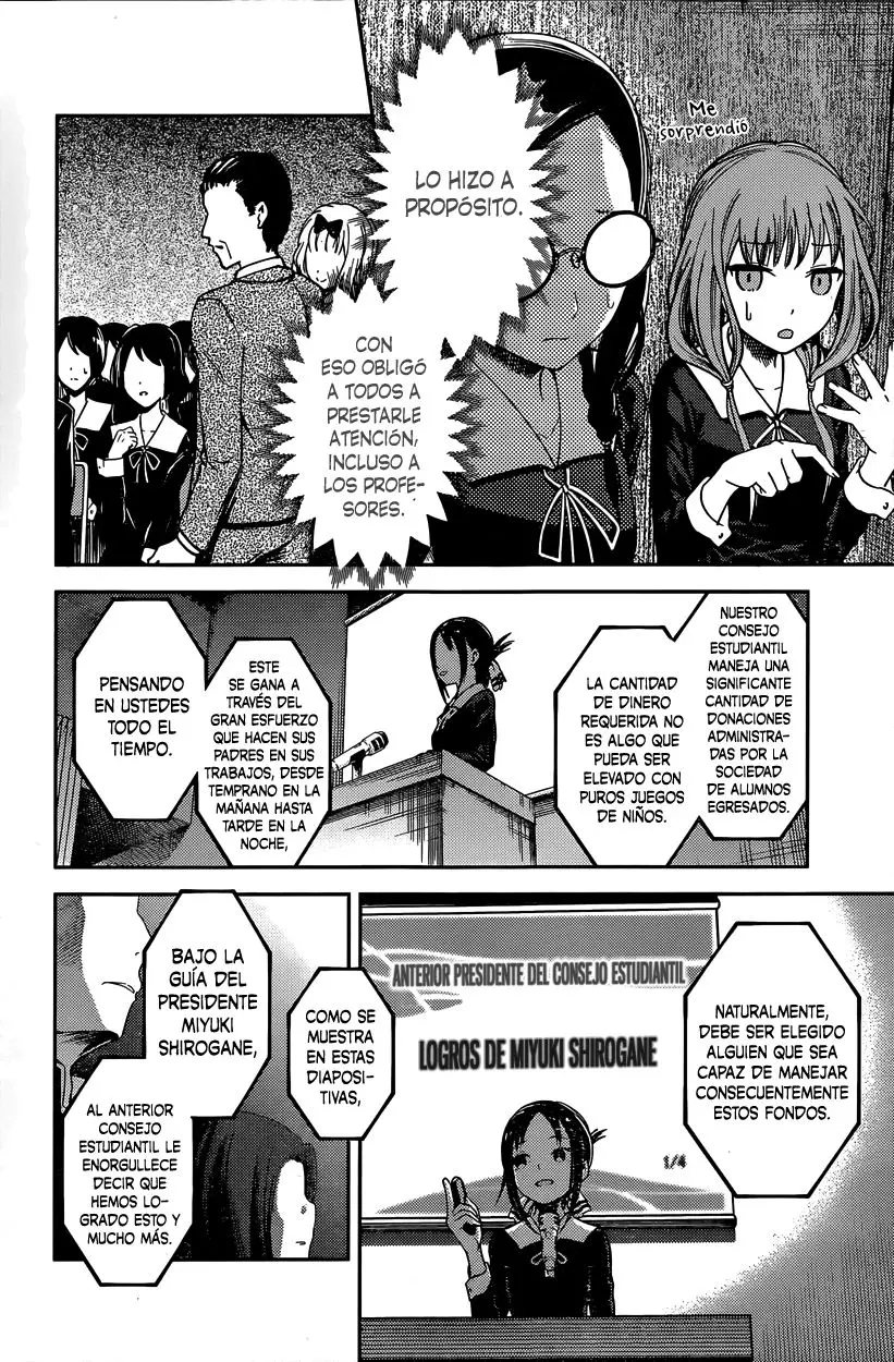 Kaguya-sama wa Kokurasetai: Tensai-tachi no Renai Zunousen (2015) - Capítulo 67 - Página 6 - LectorTMOo
