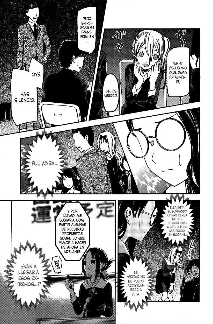 Kaguya-sama wa Kokurasetai: Tensai-tachi no Renai Zunousen (2015) - Capítulo 67 - Página 8 - LectorTMOo