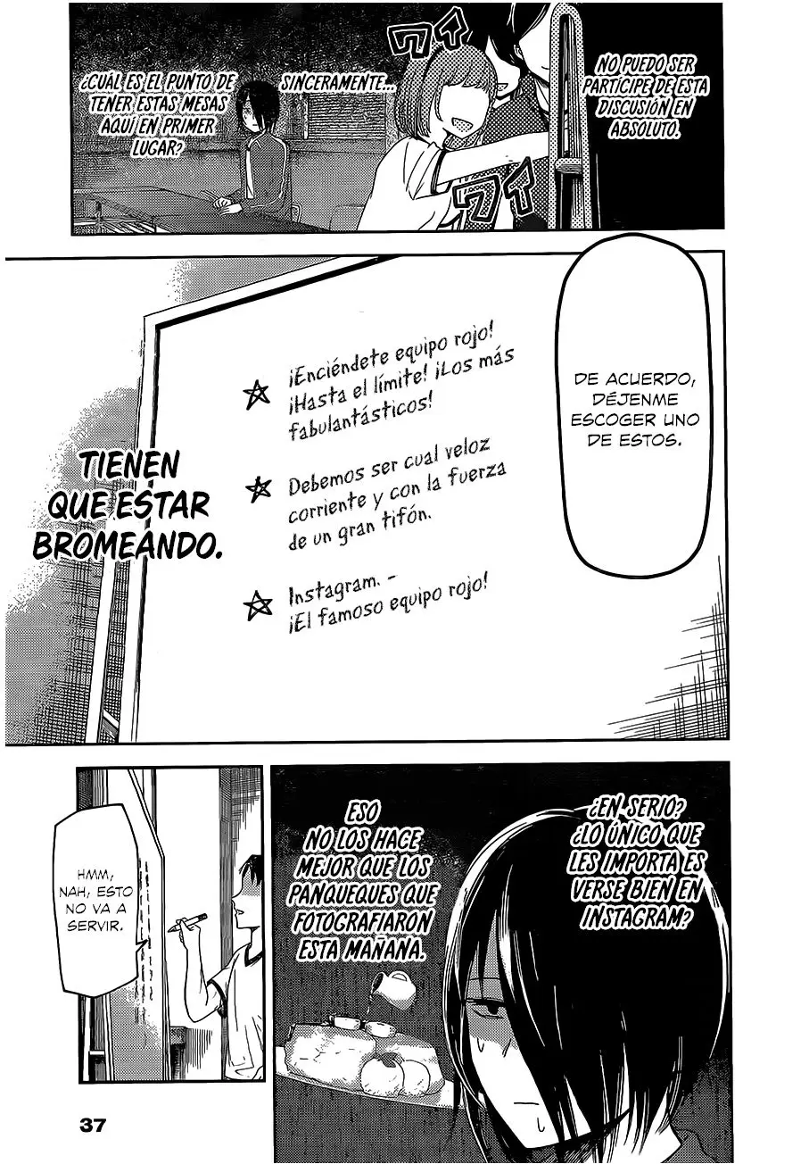 Kaguya-sama wa Kokurasetai: Tensai-tachi no Renai Zunousen (2015) - Capítulo 82 - Página 6 - LectorTMOo
