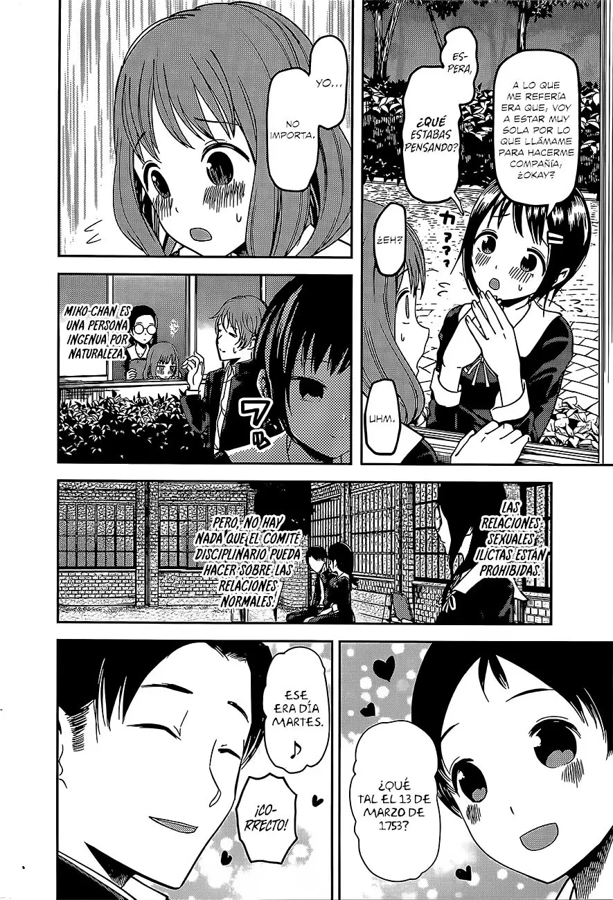 Kaguya-sama wa Kokurasetai: Tensai-tachi no Renai Zunousen (2015) - Capítulo 85 - Página 7 - LectorTMOo