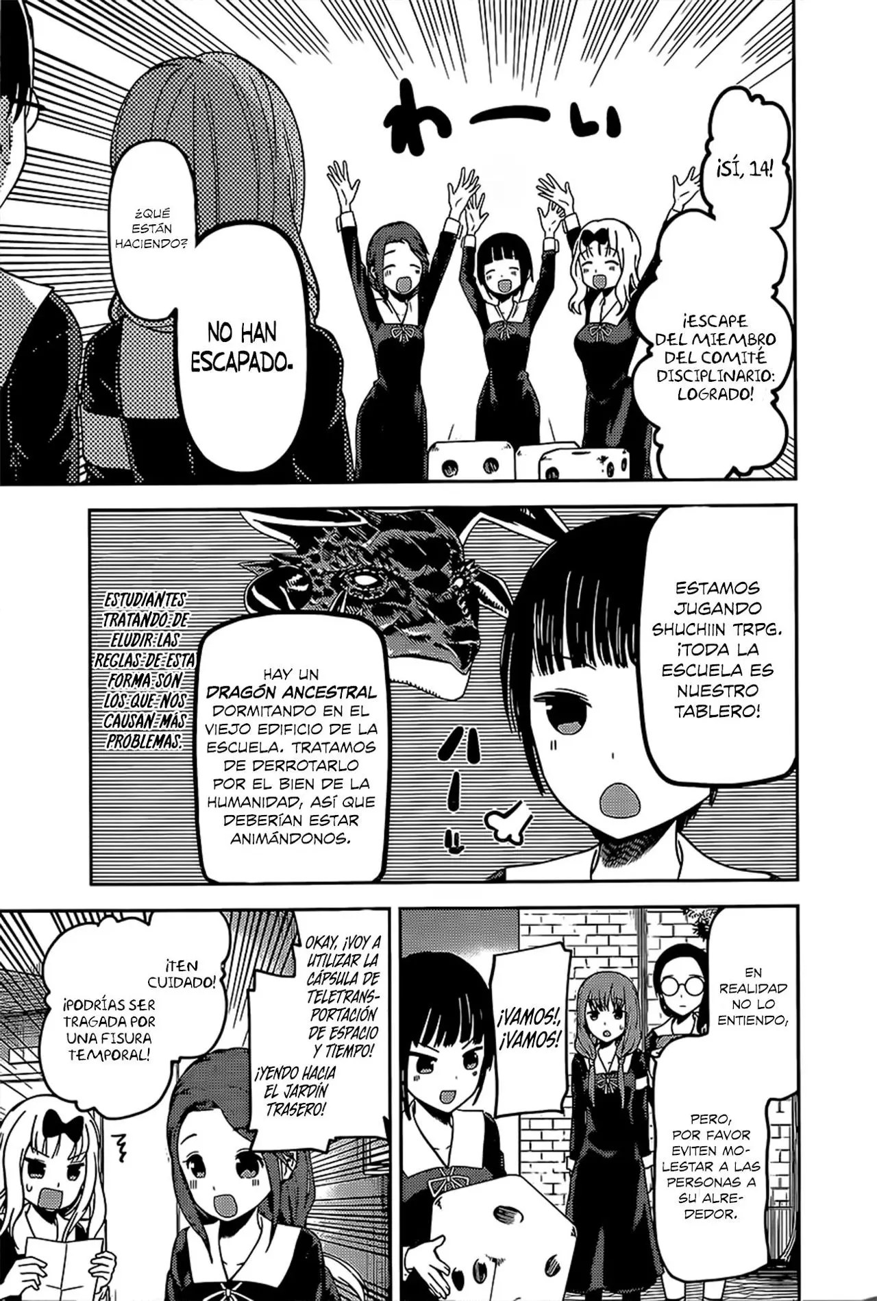 Kaguya-sama wa Kokurasetai: Tensai-tachi no Renai Zunousen (2015) - Capítulo 85 - Página 10 - LectorTMOo