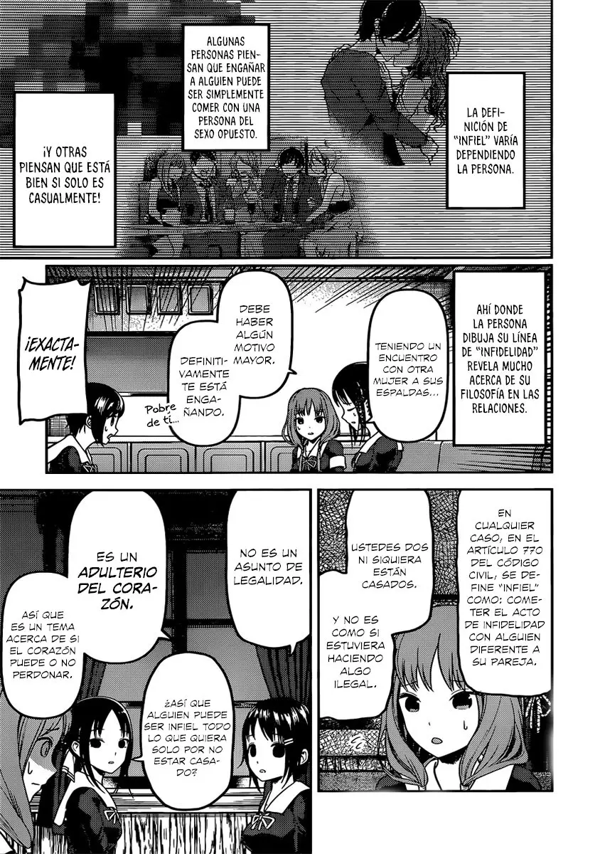 Kaguya-sama wa Kokurasetai: Tensai-tachi no Renai Zunousen (2015) - Capítulo 97 - Página 6 - LectorTMOo