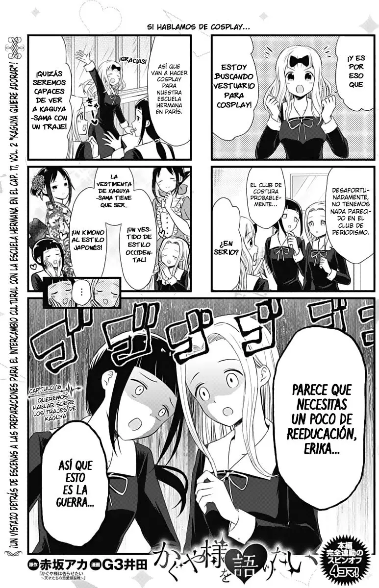 Kaguya-sama wo Kataritai (2018) - Capítulo 16 - Página 1 - LectorTMOo