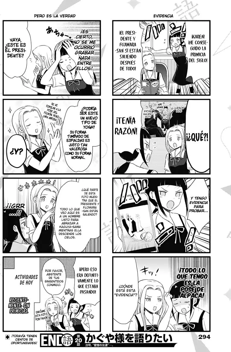 Kaguya-sama wo Kataritai (2018) - Capítulo 20 - Página 4 - LectorTMOo