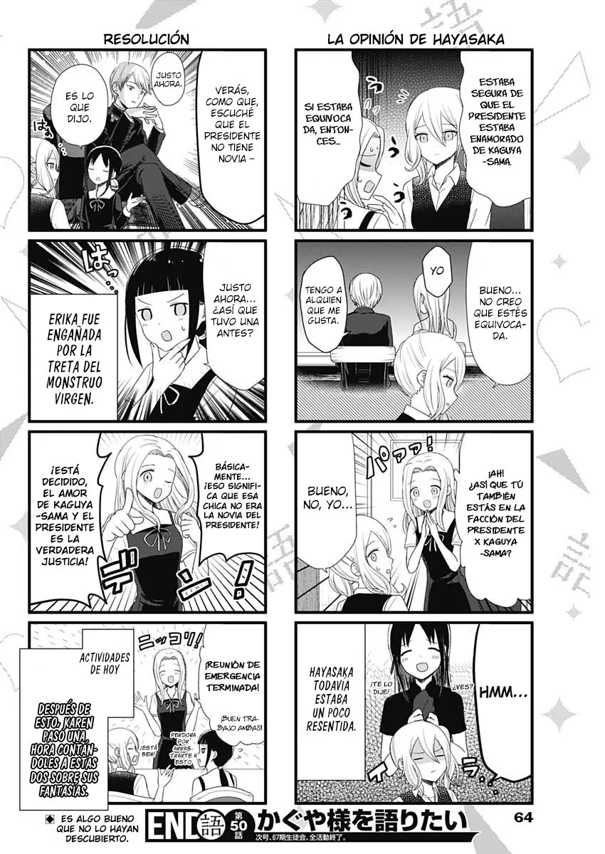 Kaguya-sama wo Kataritai (2018) - Capítulo 50 - Página 4 - LectorTMOo