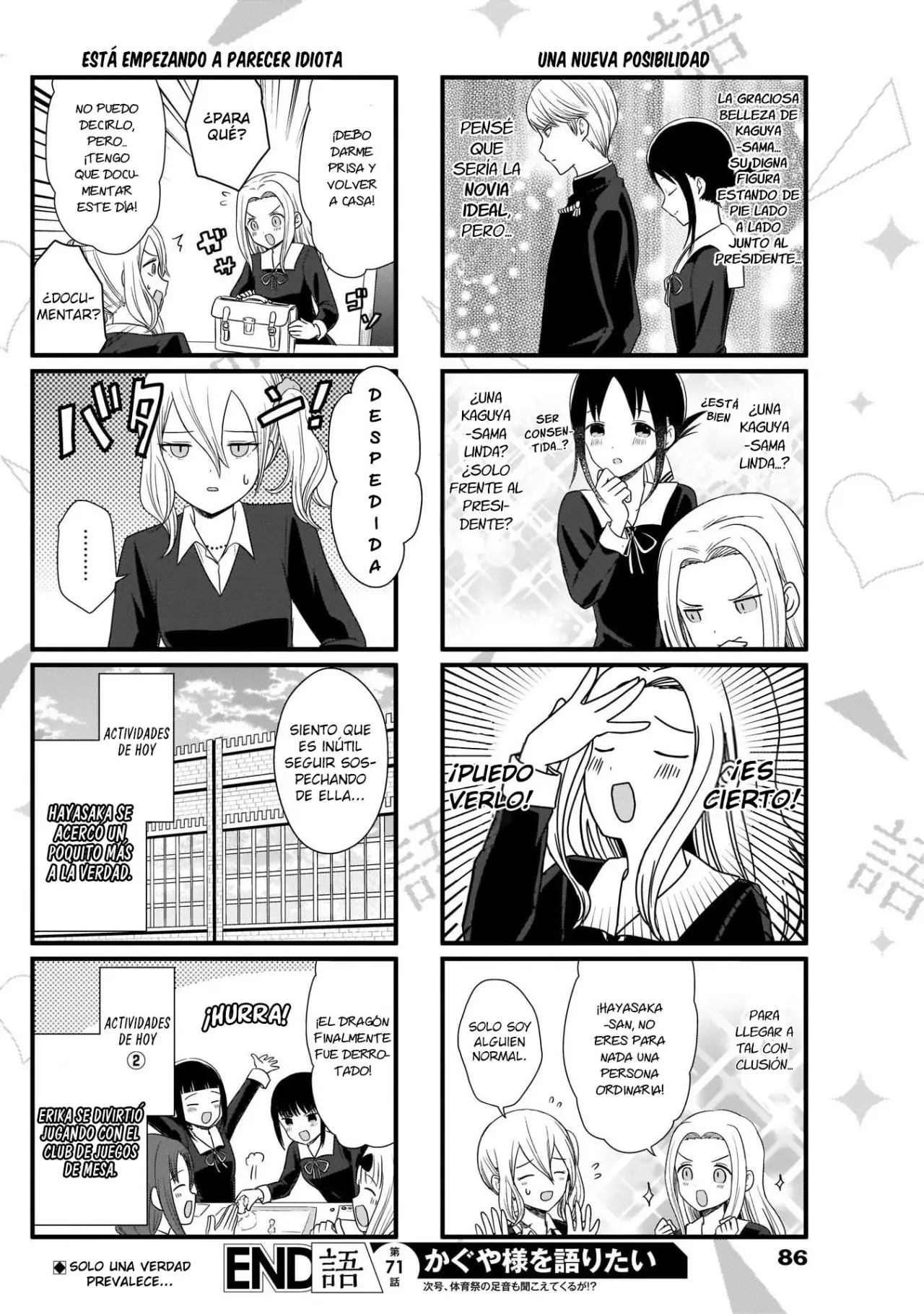 Kaguya-sama wo Kataritai (2018) - Capítulo 71 - Página 5 - LectorTMOo