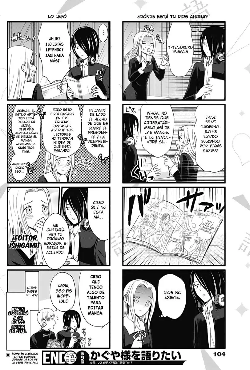 Kaguya-sama wo Kataritai (2018) - Capítulo 9 - Página 4 - LectorTMOo