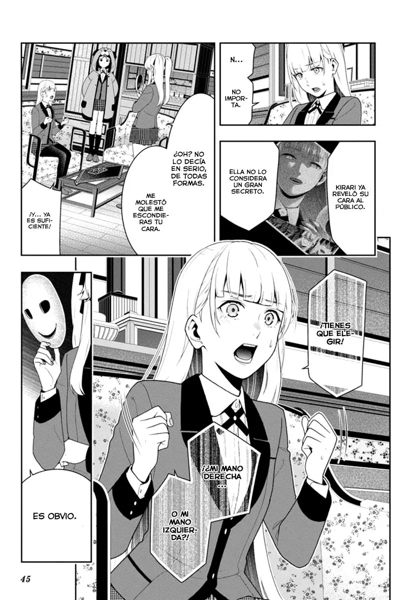 Kakegurui: Compulsive Gambler (2014) - Capítulo 40 - Página 44 - LectorTMOo