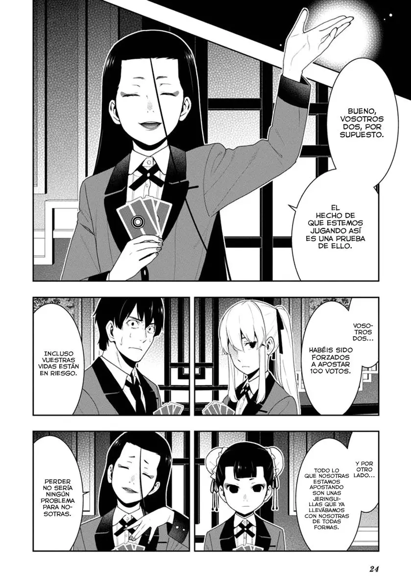 Kakegurui: Compulsive Gambler (2014) - Capítulo 42 - Página 24 - LectorTMOo