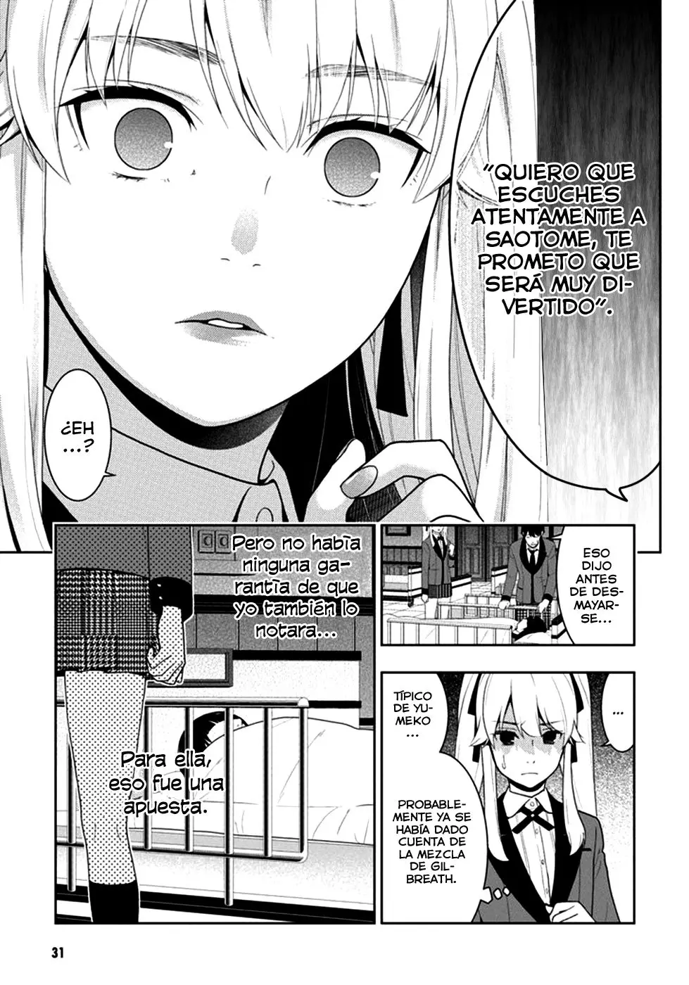 Kakegurui: Compulsive Gambler (2014) - Capítulo 43 - Página 31 - LectorTMOo