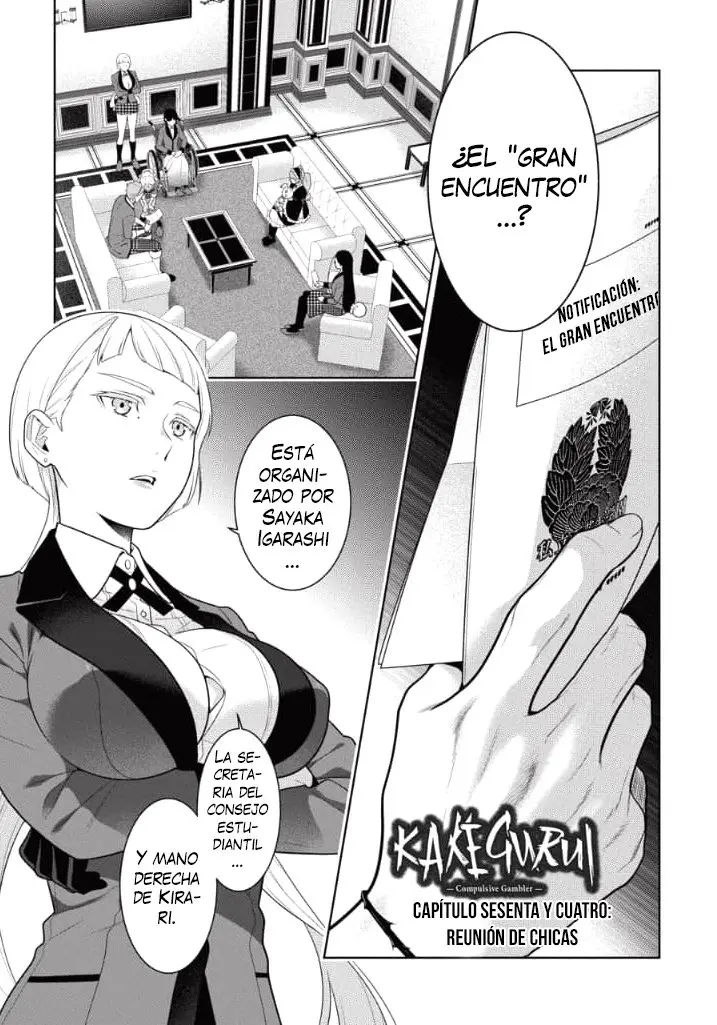 Kakegurui: Compulsive Gambler (2014) - Capítulo 64 - Página 3 - LectorTMOo