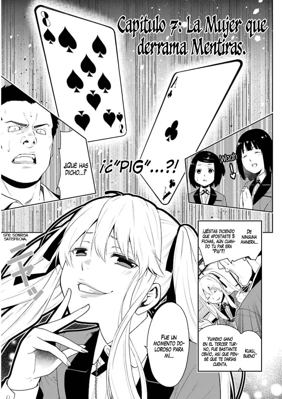 Kakegurui: Compulsive Gambler (2014) - Capítulo 7 - Página 3 - LectorTMOo