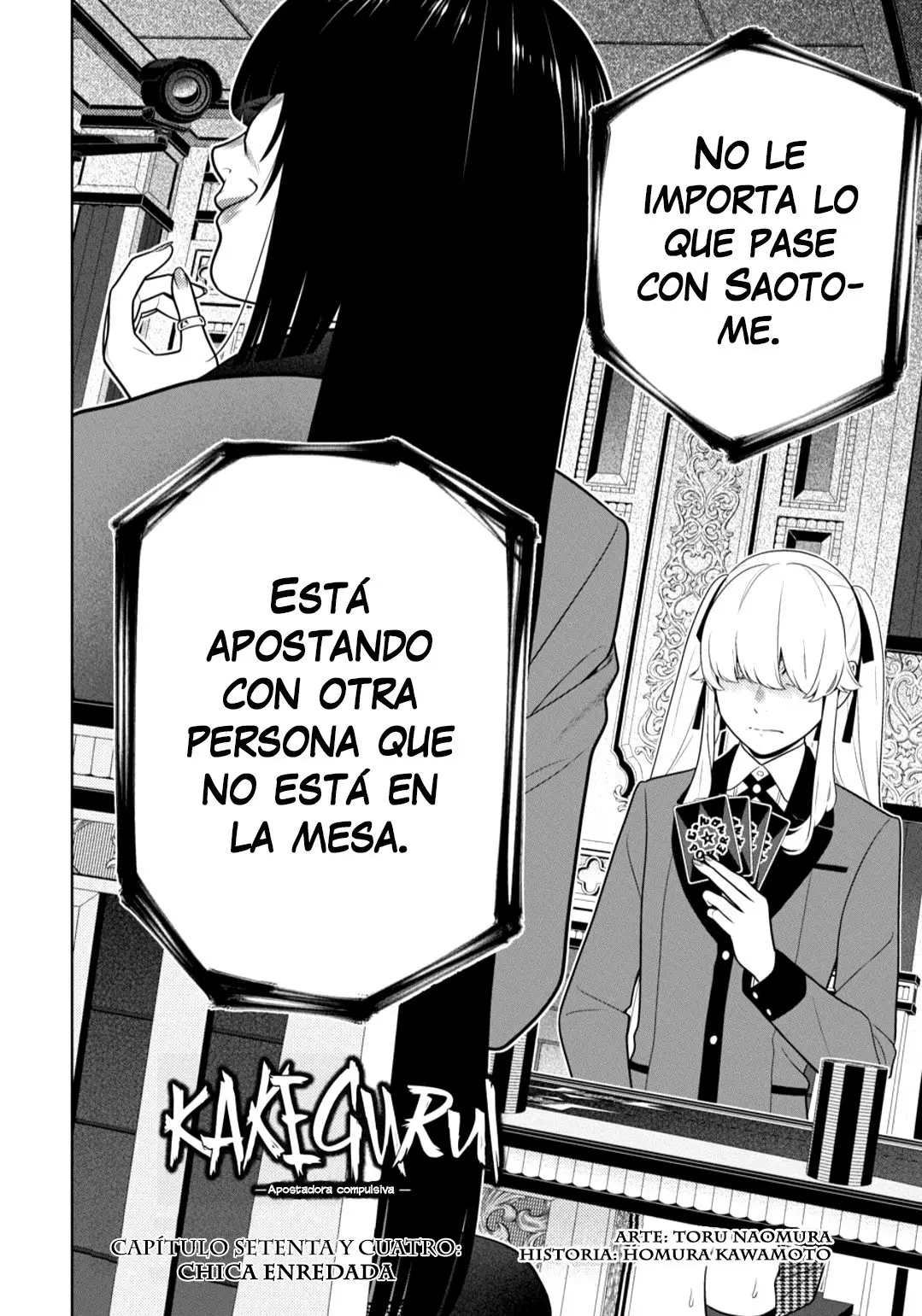 Kakegurui: Compulsive Gambler (2014) - Capítulo 74 - Página 4 - LectorTMOo
