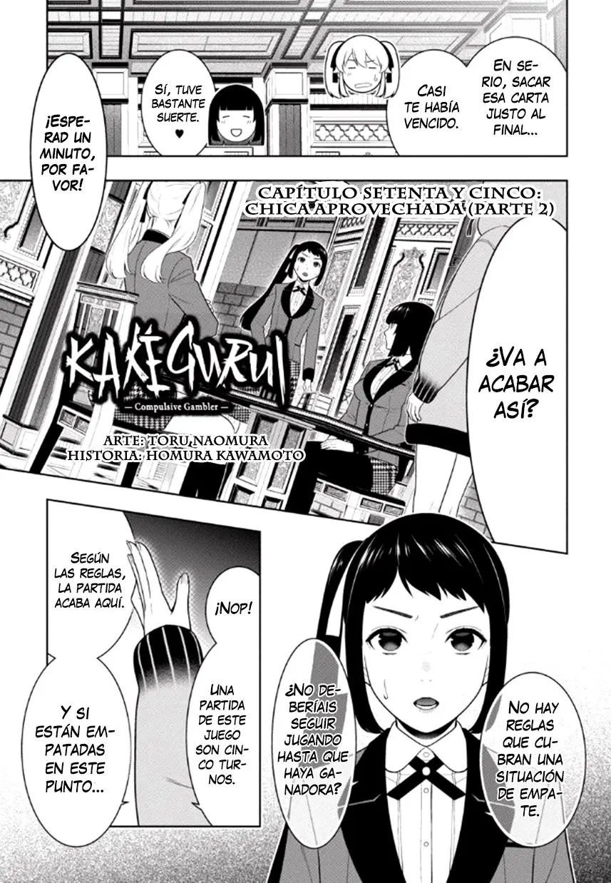 Kakegurui: Compulsive Gambler (2014) - Capítulo 75.2 - Página 2 - LectorTMOo