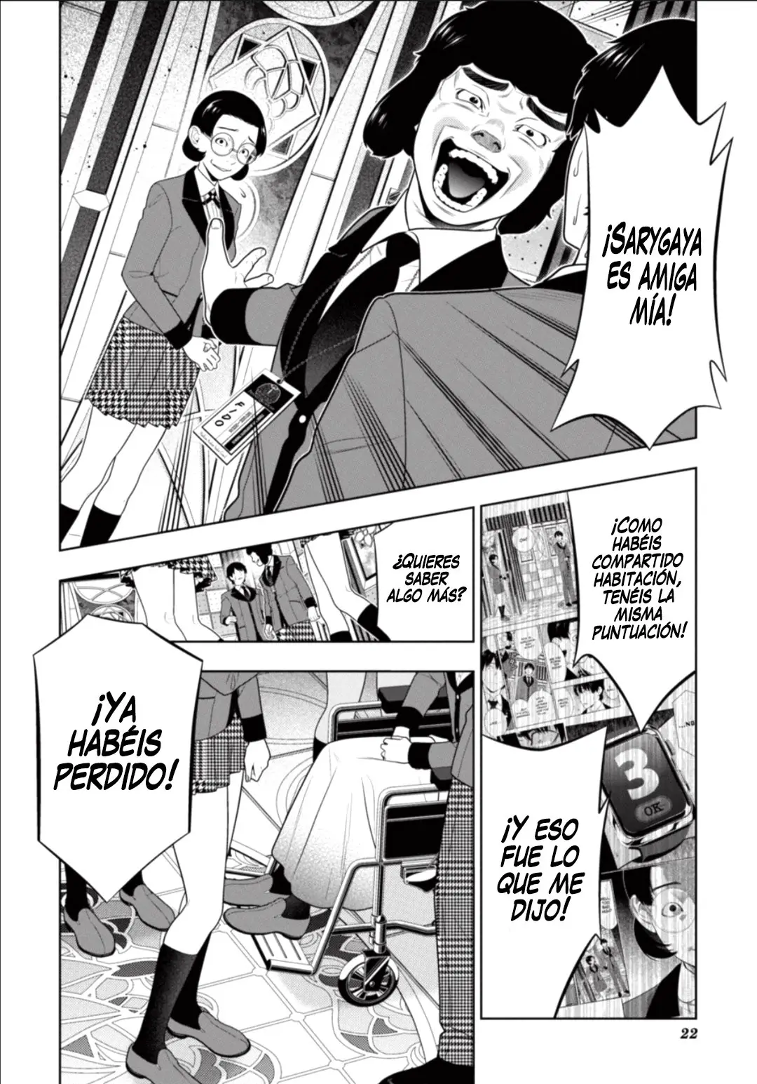 Kakegurui: Compulsive Gambler (2014) - Capítulo 79 - Página 22 - LectorTMOo