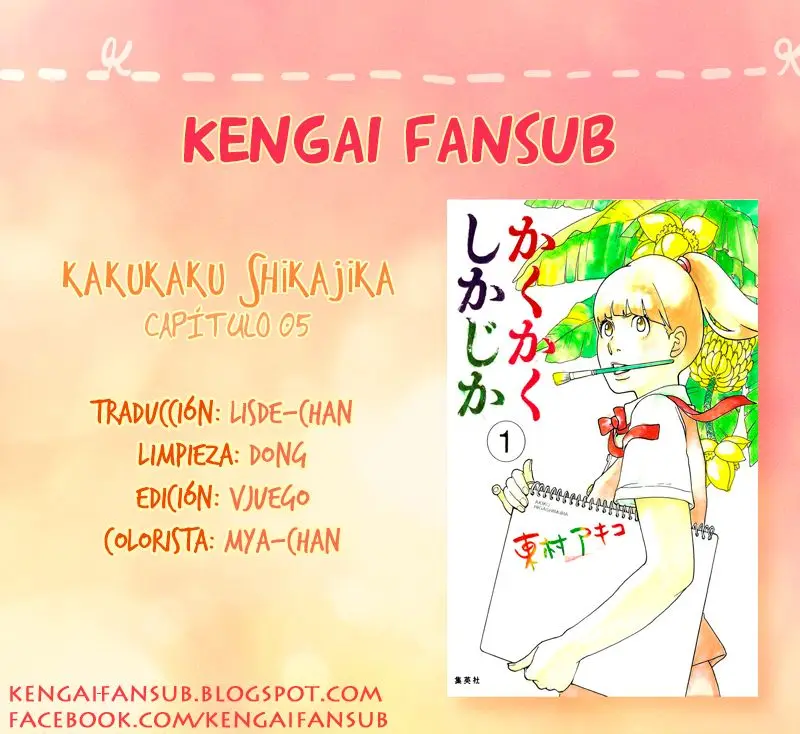 Kakukaku Shikajita (2016) - Capítulo 5 - Página 1 - LectorTMOo