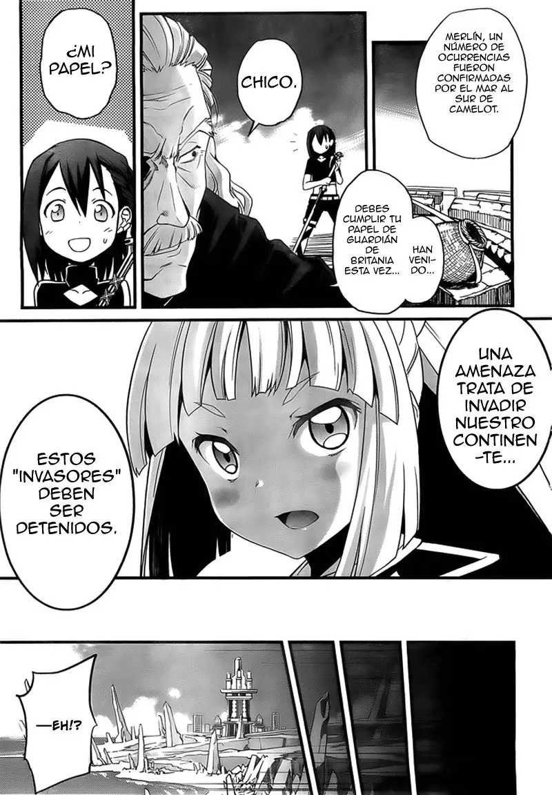 Kakusansei Million Arthur - Gunjou no Sorcery Road - Capítulo 1.1 - Página 14 - LectorTMOo