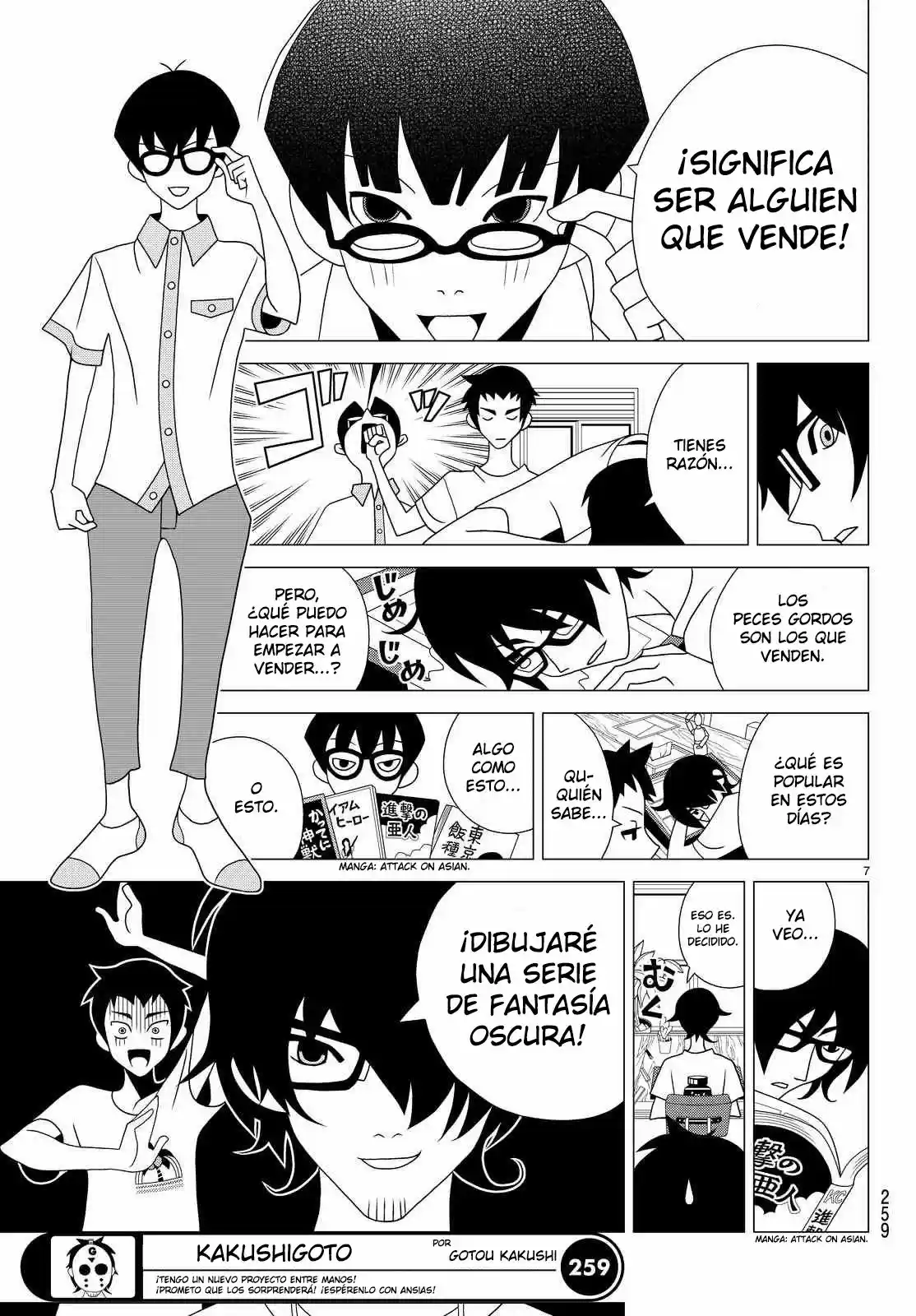 Kakushigoto (Manga) (2015) - Capítulo 7 - Página 3 - LectorTMOo