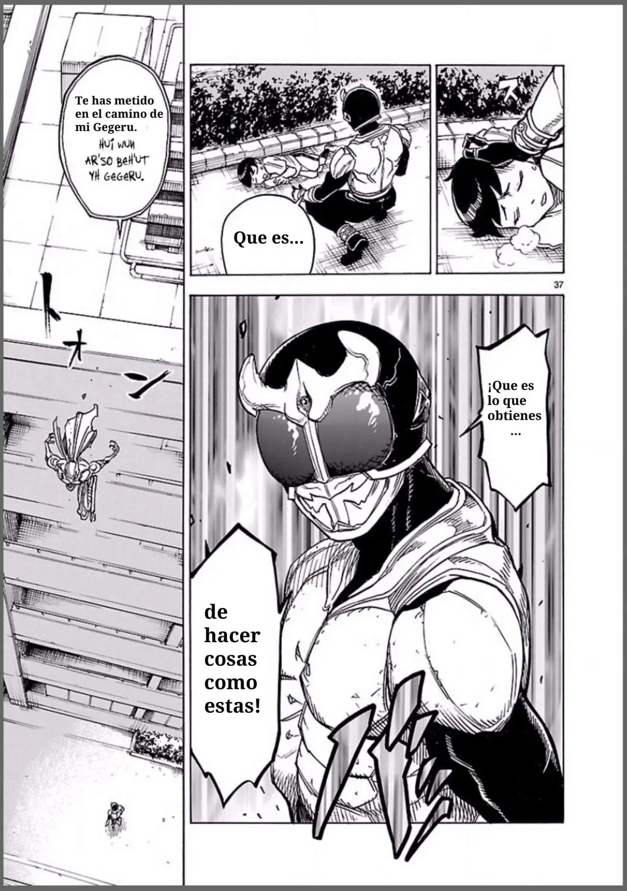 Kamen Rider Kuuga (2015) - Capítulo 7 - Página 34 - LectorTMOo