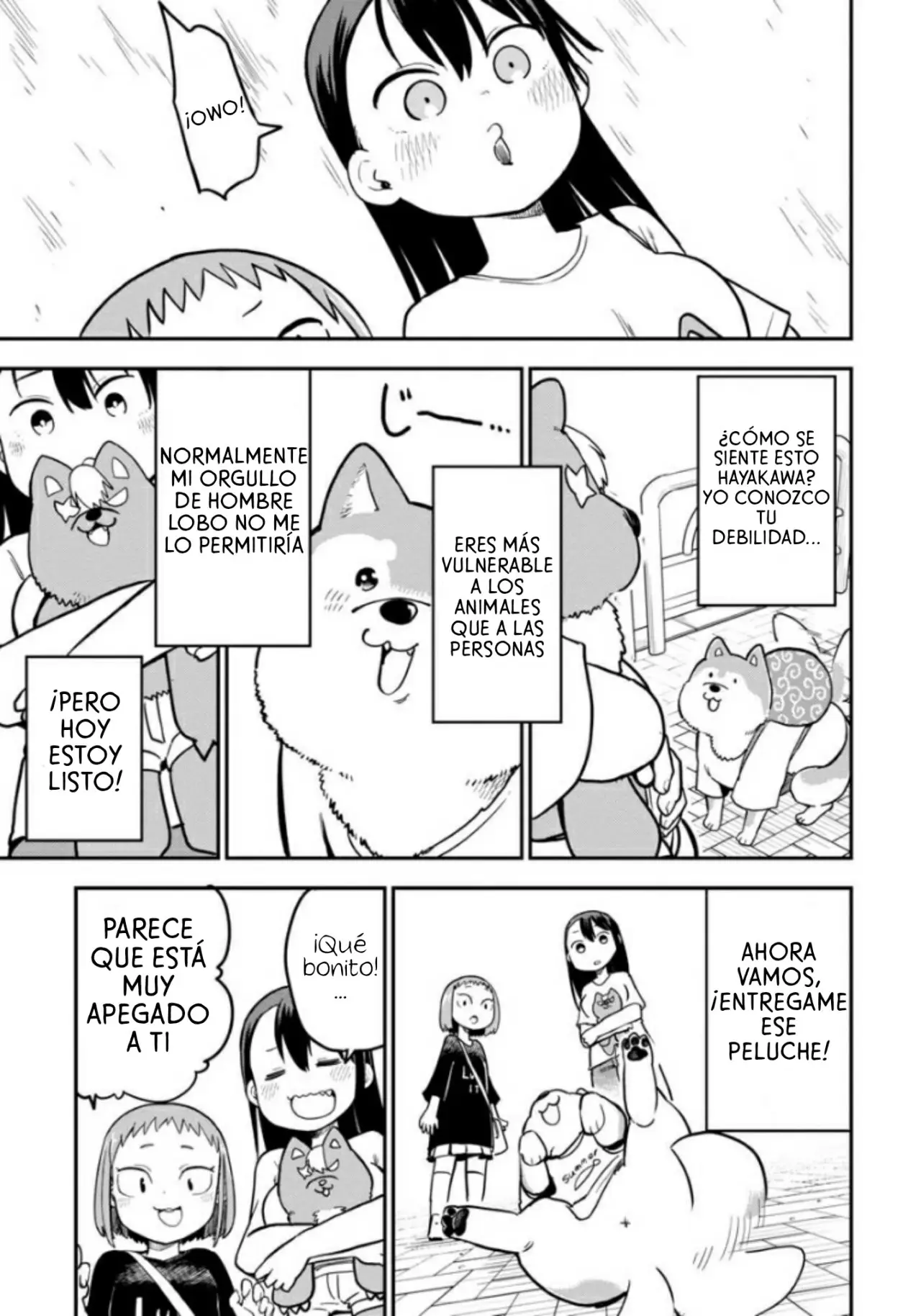 Ōkami-kun wa Hayakawa-san ni katenai - Capítulo 7 - Página 8 - LectorTMOo
