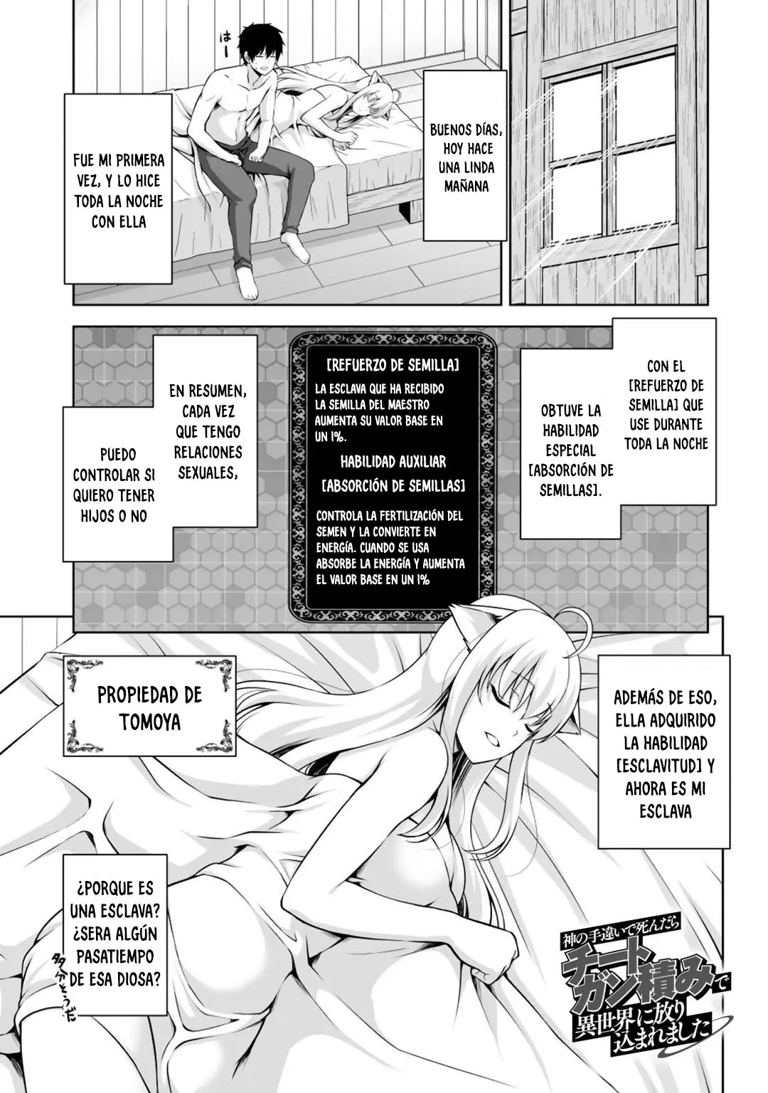 Kami no Techigai de Shindara Zumi de Isekai ni Hourikomare Mashita (2020) - Capítulo 3 - Página 3 - LectorTMOo