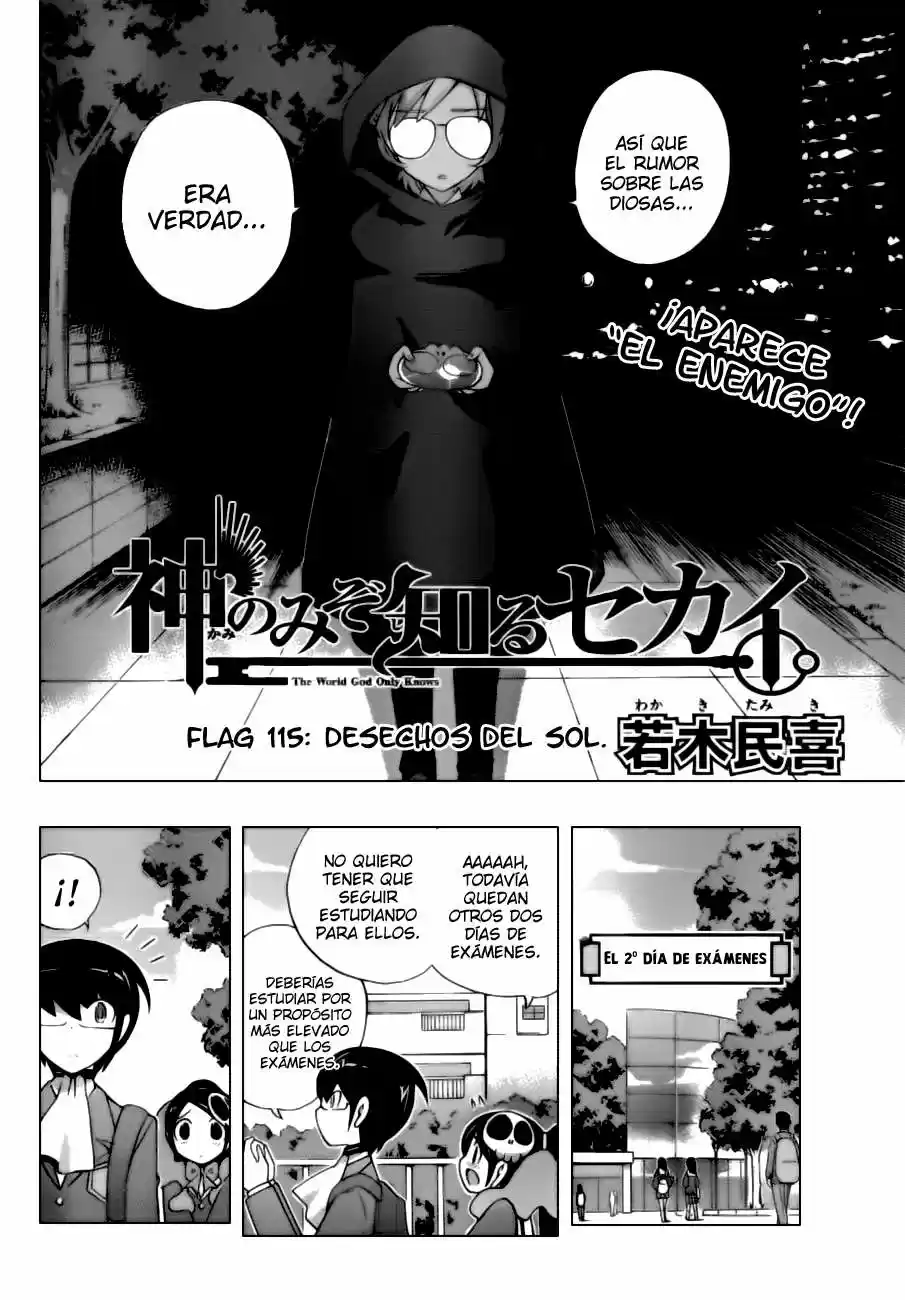 Kami nomi zo Shiru Sekai (2008) - Capítulo 115 - Página 3 - LectorTMOo