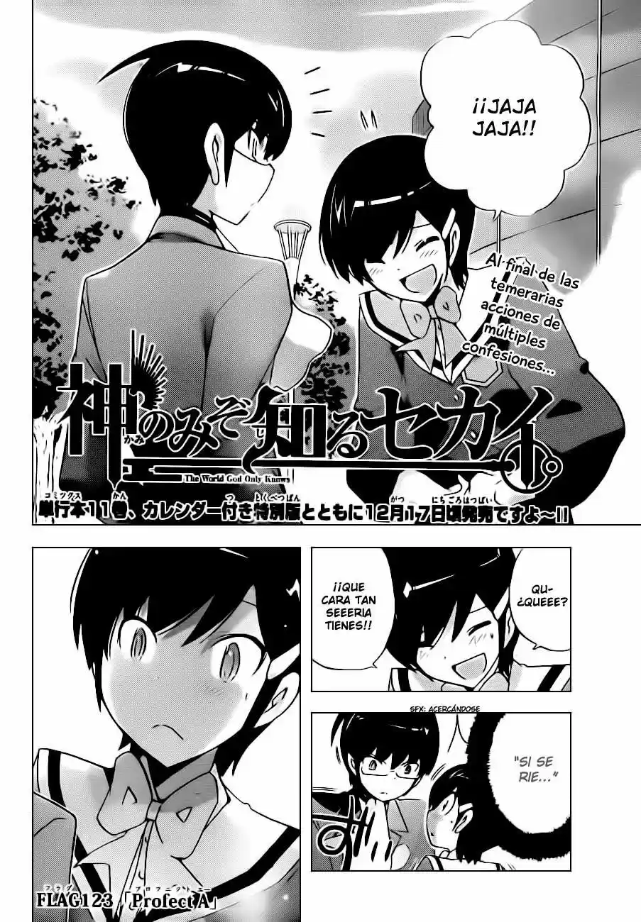 Kami nomi zo Shiru Sekai (2008) - Capítulo 123 - Página 3 - LectorTMOo