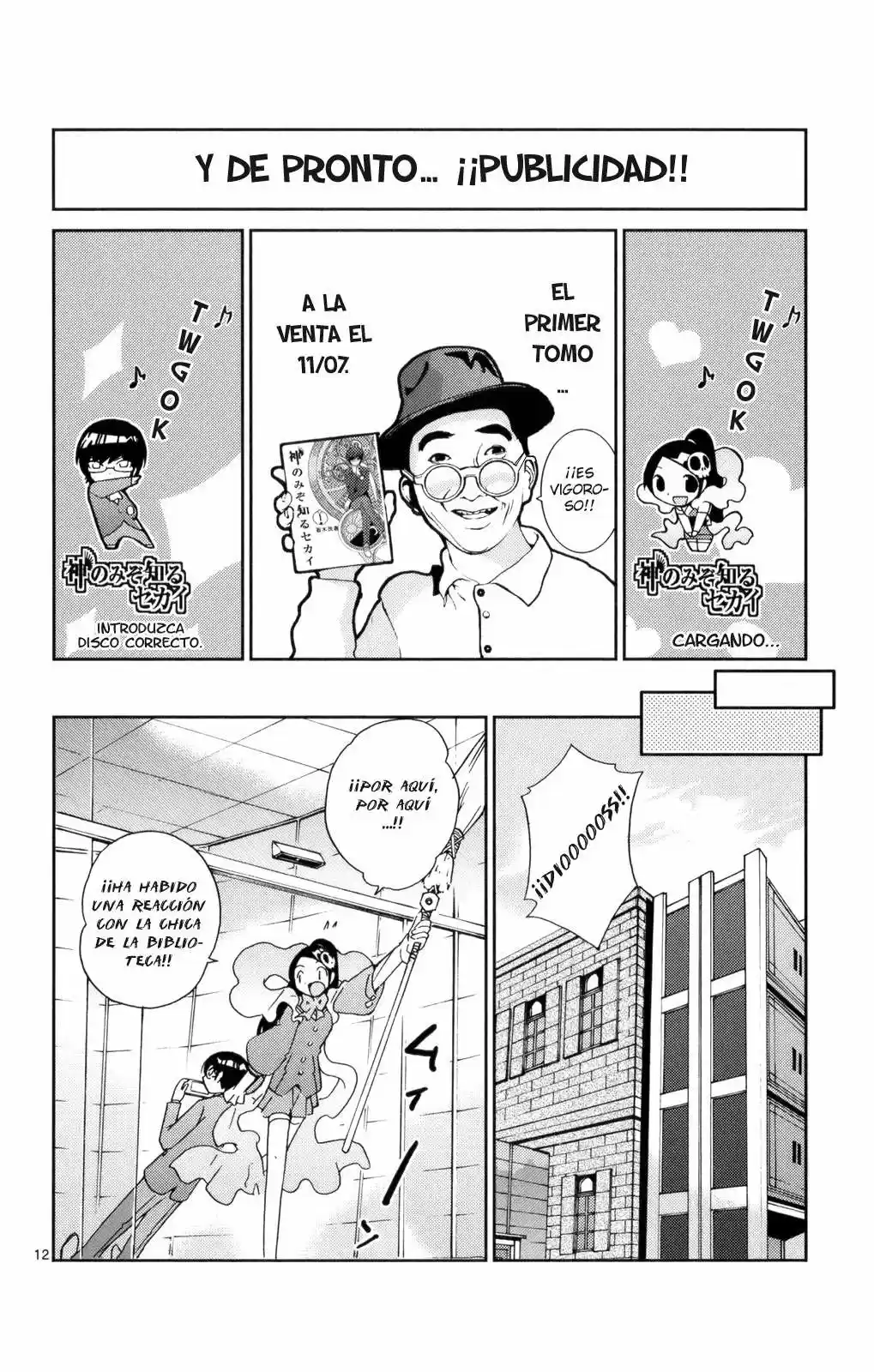 Kami nomi zo Shiru Sekai (2008) - Capítulo 13 - Página 12 - LectorTMOo