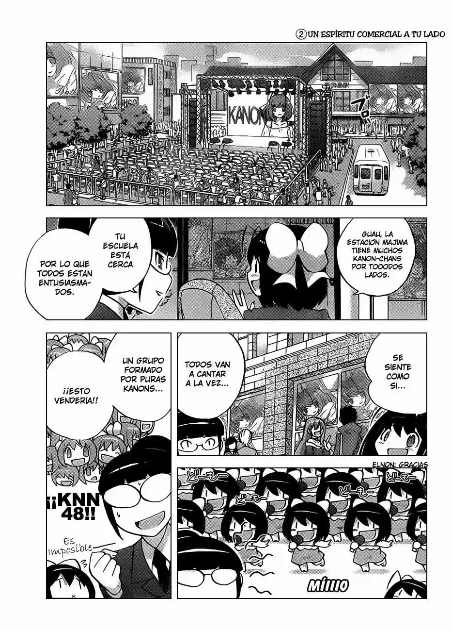 Kami nomi zo Shiru Sekai (2008) - Capítulo 137.5 - Página 3 - LectorTMOo