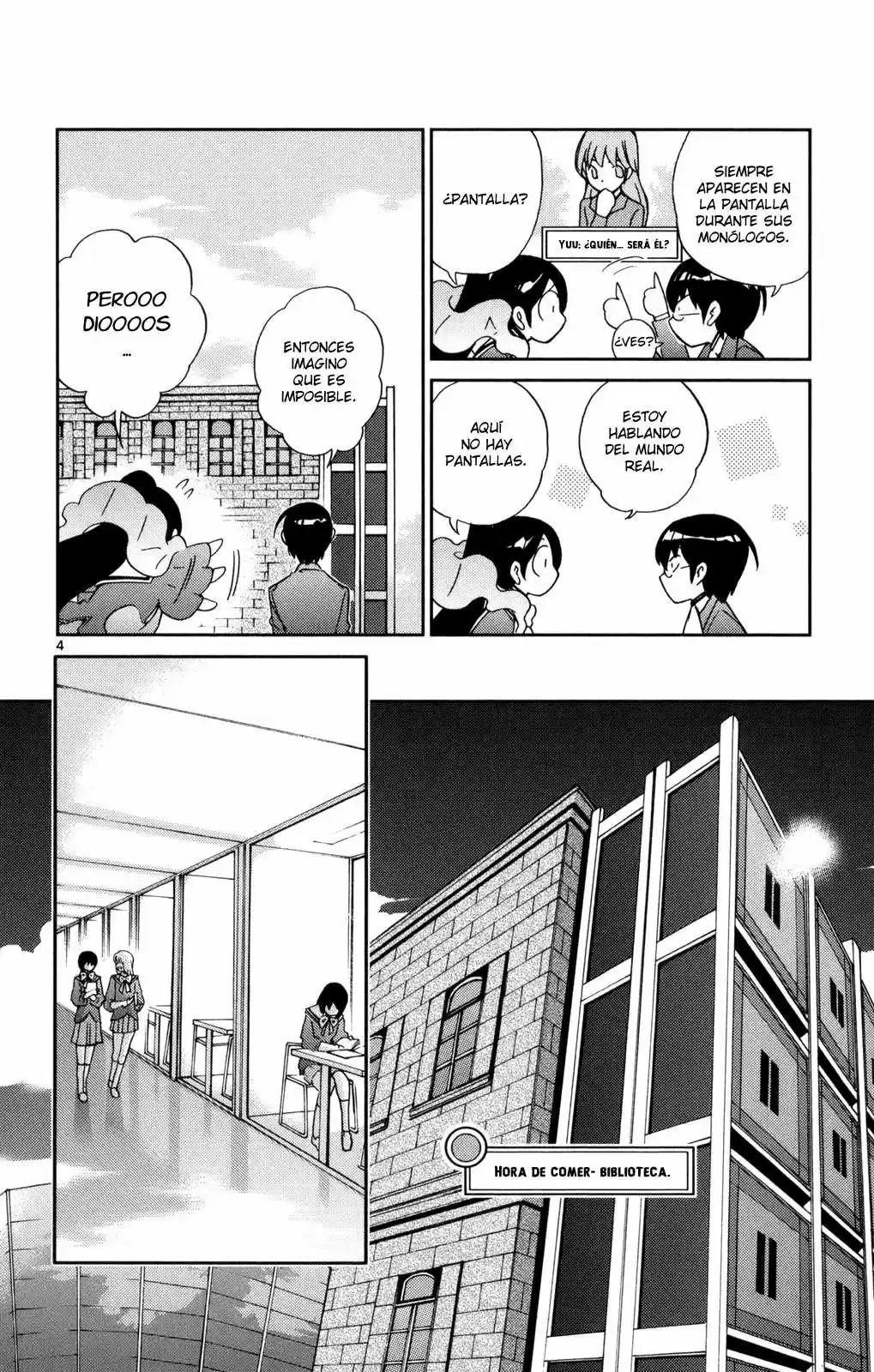Kami nomi zo Shiru Sekai (2008) - Capítulo 14 - Página 4 - LectorTMOo