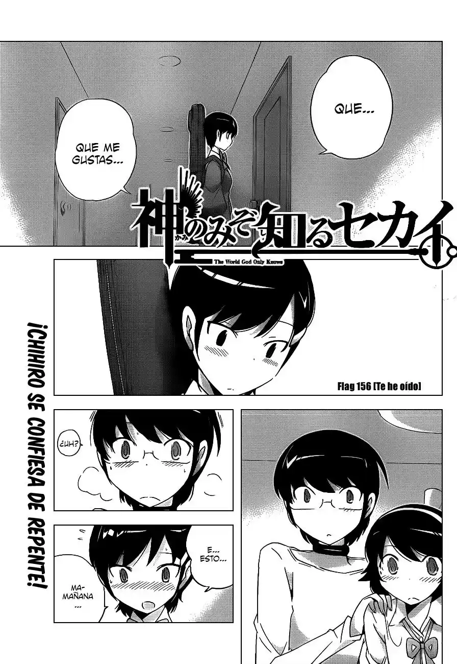 Kami nomi zo Shiru Sekai (2008) - Capítulo 156 - Página 2 - LectorTMOo
