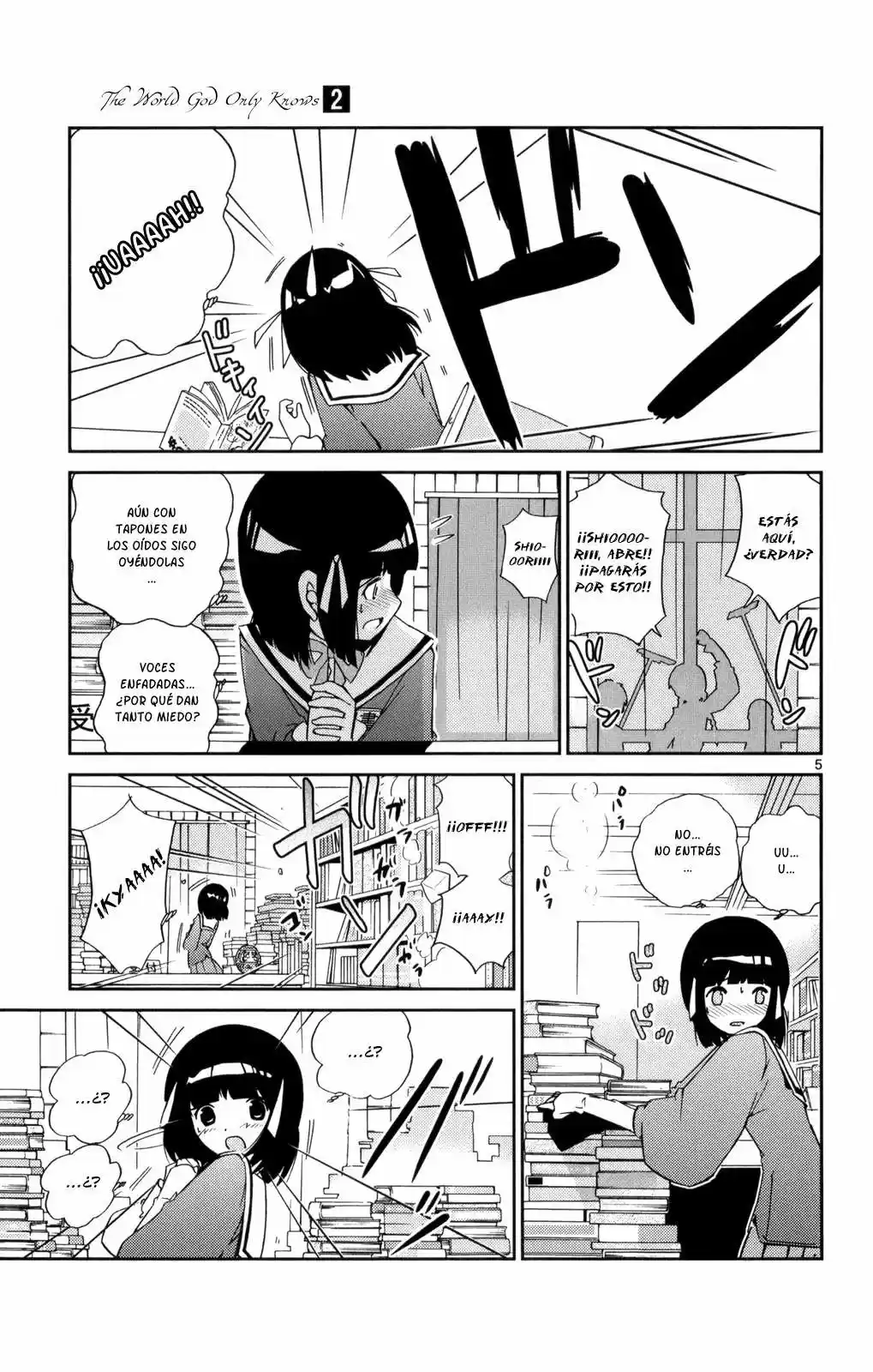 Kami nomi zo Shiru Sekai (2008) - Capítulo 16 - Página 5 - LectorTMOo