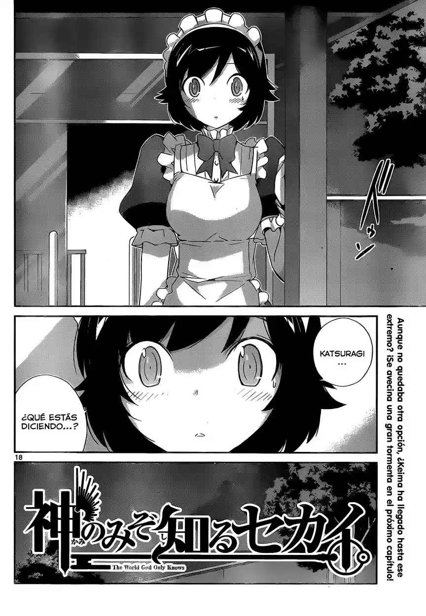 Kami nomi zo Shiru Sekai (2008) - Capítulo 166 - Página 19 - LectorTMOo