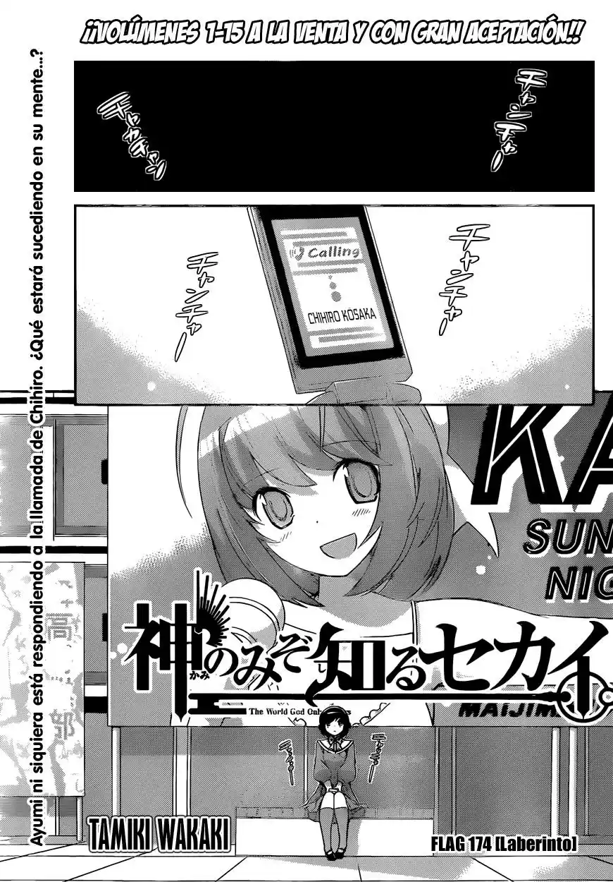 Kami nomi zo Shiru Sekai (2008) - Capítulo 174 - Página 2 - LectorTMOo