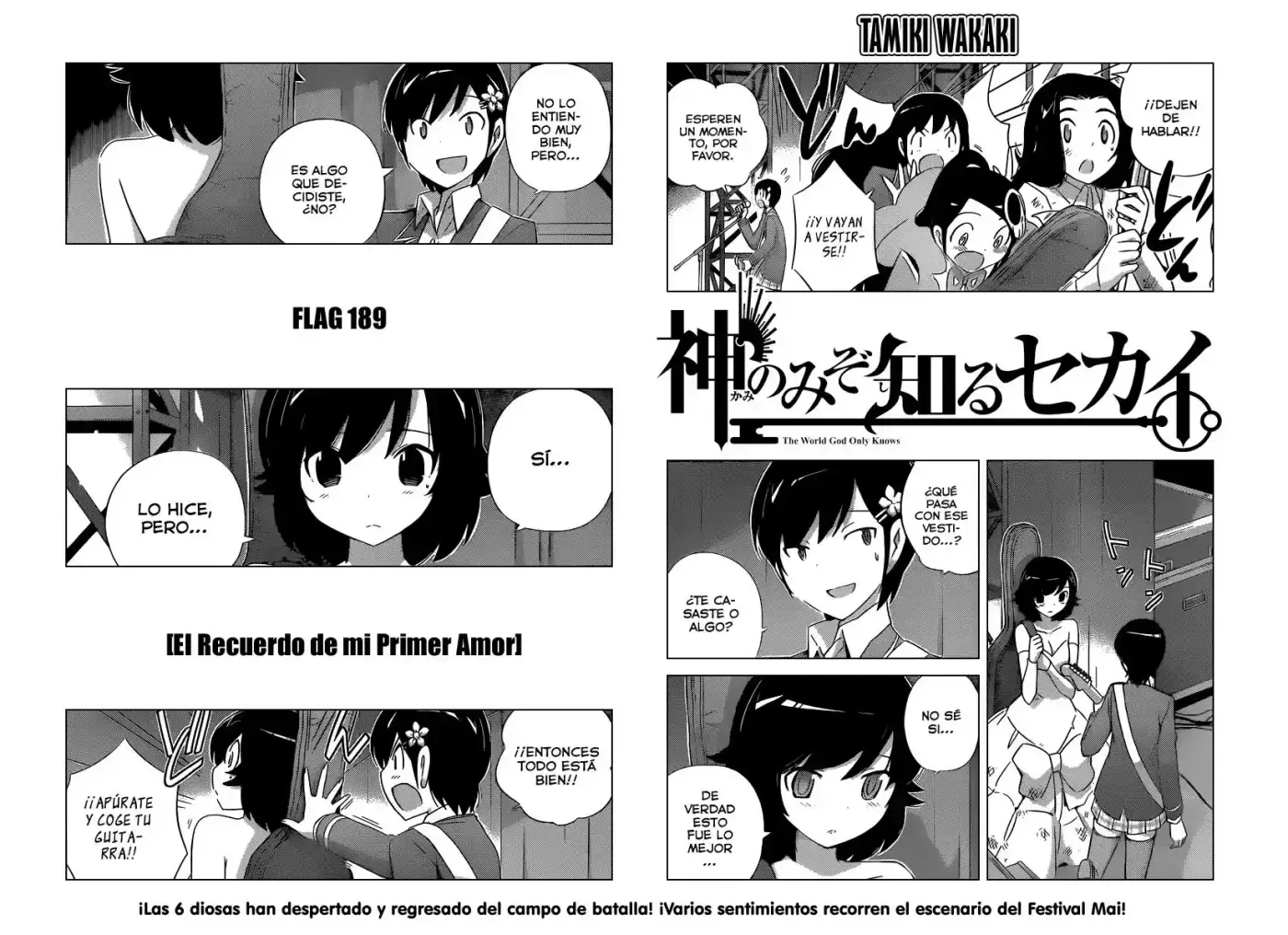 Kami nomi zo Shiru Sekai (2008) - Capítulo 189 - Página 3 - LectorTMOo