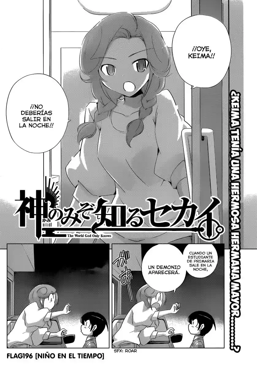 Kami nomi zo Shiru Sekai (2008) - Capítulo 196 - Página 5 - LectorTMOo