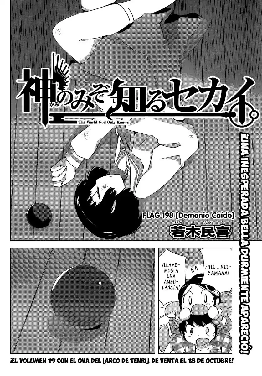 Kami nomi zo Shiru Sekai (2008) - Capítulo 198 - Página 3 - LectorTMOo