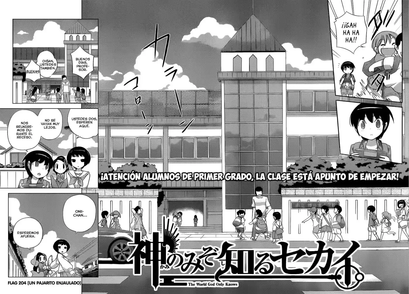 Kami nomi zo Shiru Sekai (2008) - Capítulo 204 - Página 3 - LectorTMOo